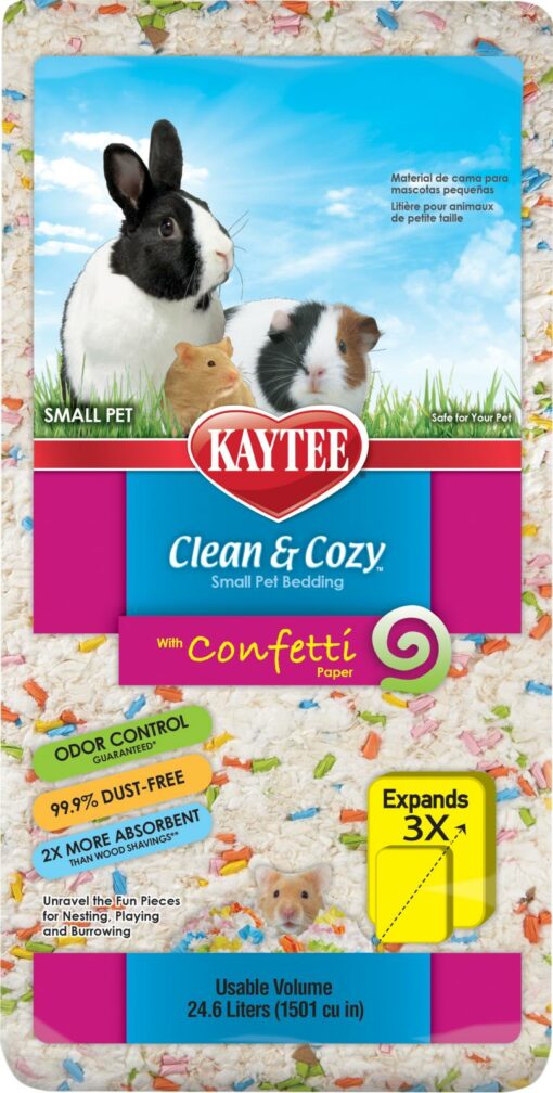 Kaytee Clean & Cozy Confetti strø  24,6 L