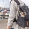 Ryggsekk Bjorn Bomull/Polyester Svart 35x20x40cm