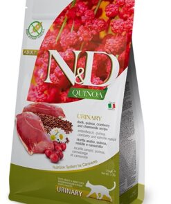 FARMINA CAT QUINOA URINARY DUCK & CRANBERRY ADULT 5 KG