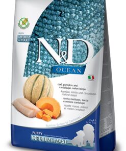 FARMINA DOG COD PUMPKIN & CANTALOUPE MELON PUPPY MEDIUM & MAXI 2,5 KG