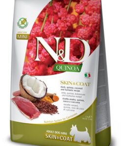 FARMINA DOG QUINOA SKIN & COAT DUCK & COCONUT ADULT MINI 2,5 KG