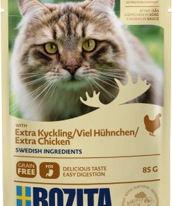 Biter i saus med kylling 85 gram