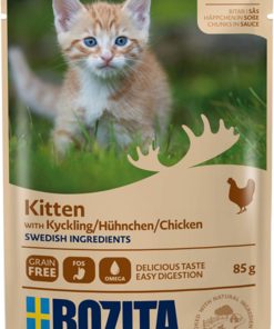 Kylling i saus for kattunge