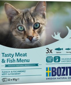 Meat & Fish in Sauce Våtfor til katt 12x85g