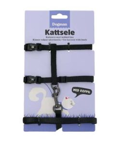 Kattesele-Sett Findus Svart