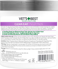 Vets Best Clean fingertupp til ørepleie 50 stk - Bilde 2