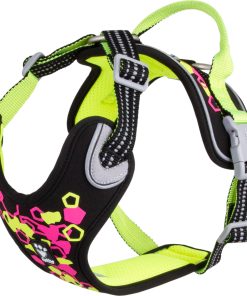 Hurtta Weekend Warrior Neon sele licorice 60-80 cm - Bilde 6