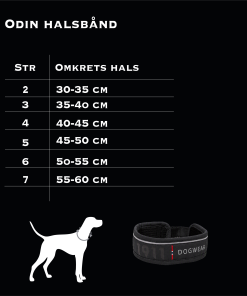Alternative view of 1911 Dogwear Odin Collar halvstrup