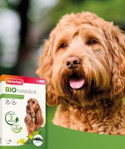 Beaphar Bio halsbånd Hund 65cm