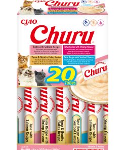 Churu Cat Cremy Seafood Varieties 20x14g