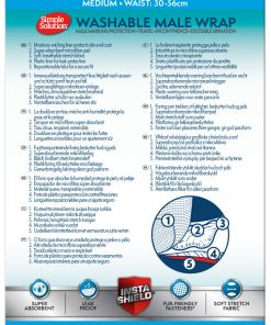 Alternative view of Simple Solution vaskbart hannhundbelte