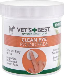 Vets Best Clean bomullspads til øyepleie 100 stk