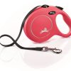Flexi Classic Compact New Tape L 8m Rød Max 50Kg