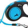 Flexi Classic New Neon Tape S 5m Sort/Neon Blå Max 15Kg