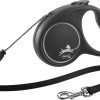 flexi Fun, cord leash, M: 5 m, Sort