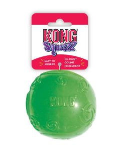 Hundeleke KONG Squeezz Ball L