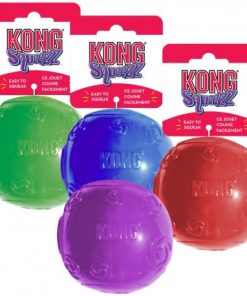 Hundeleke KONG Squeezz Ball M
