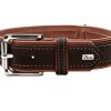 Hunter Halsbånd Canadian UP 65/L Skinn Sort/cognac