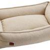 Hunter Hundesofa Belluno 60x40 cm Bomull Krem