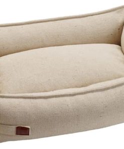 Hunter Hundesofa Belluno 60x40 cm Bomull Krem