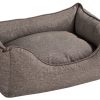 Hunter Hundesofa Boston 100x70 cm Microfiber Brun