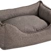 Hunter Hundesofa Boston 60x50 cm Microfiber Brun