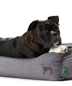 Hunter Hundesofa Boston 60x50 cm Microfiber Grå
