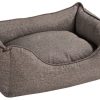 Hunter Hundesofa Boston 80x60 cm Microfiber Brun