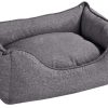 Hunter Hundesofa Boston 80x60 cm Microfiber Grå