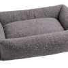 Hunter Hundesofa Kumara 60x40 cm Polyester Grå