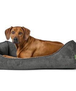 Hunter Hundesofa Orthopedic Corbie 100x70 cm Polyester Antrasitt