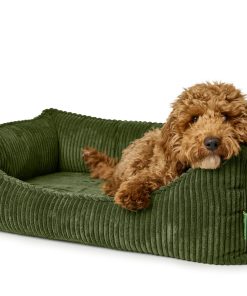 Hunter Hundesofa Orthopedic Corbie 100x70 cm Polyester Grønn