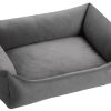 Hunter Hundesofa Orthopedic Merida 120x80 cm Polyester Antrasitt