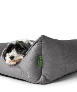 Hunter Hundesofa Orthopedic Merida 120x80 cm Polyester Antrasitt