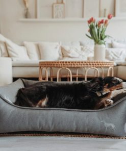 Hunter Hundesofa Orthopedic Merida 70x50 cm Polyester Antrasitt