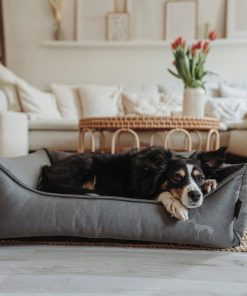 Hunter Hundesofa Orthopedic Merida 90x70 cm Polyester Antrasitt