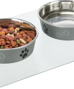 Matunderlag Hund/Katt PVC 48x30cm Transparent