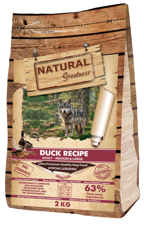 Natural Greatness Duck Recipe Medium/Large Breed