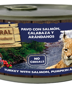 Natural Greatness Turkey with Salmon, Pumpkin & Cranberries 185g
