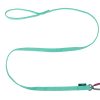 Non-stop dogwear Bungee leash, unisex, aqua, 2.8m, single
