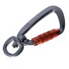 Non-stop dogwear Carabiner move leash 10mm, unisex, grey, one size, single