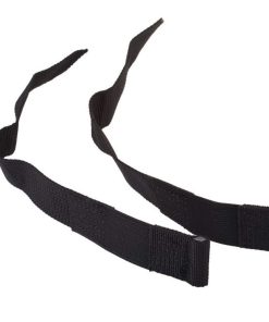 Non-stop dogwear Elastic sidestrap freemotion harness, unisex, black, one size, 2pk