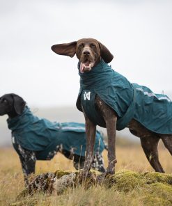 Non-stop dogwear Fjord lined raincoat, unisex, dark teal, 27, single