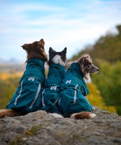 Non-stop dogwear Fjord lined raincoat, unisex, dark teal, 27, single