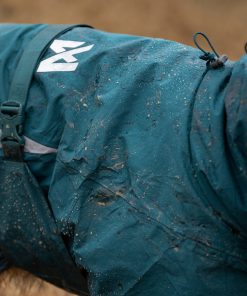 Non-stop dogwear Fjord lined raincoat, unisex, dark teal, 27, single