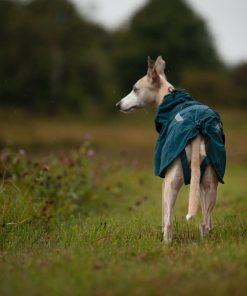 Non-stop dogwear Fjord lined raincoat, unisex, dark teal, 27, single