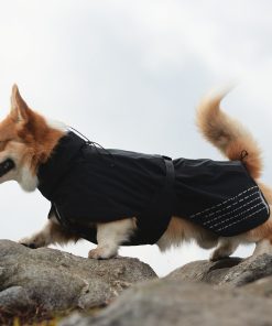 Non-stop dogwear Fjord raincoat, unisex, blue, 24, single