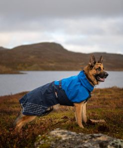 Non-stop dogwear Fjord raincoat, unisex, blue, 24, single