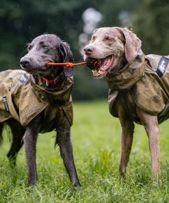 Non-stop dogwear Fjord raincoat WD, unisex, olive, 40, single