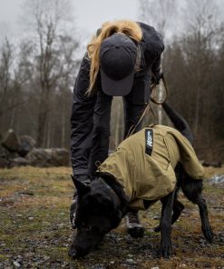 Non-stop dogwear Fjord raincoat WD, unisex, olive, 40, single